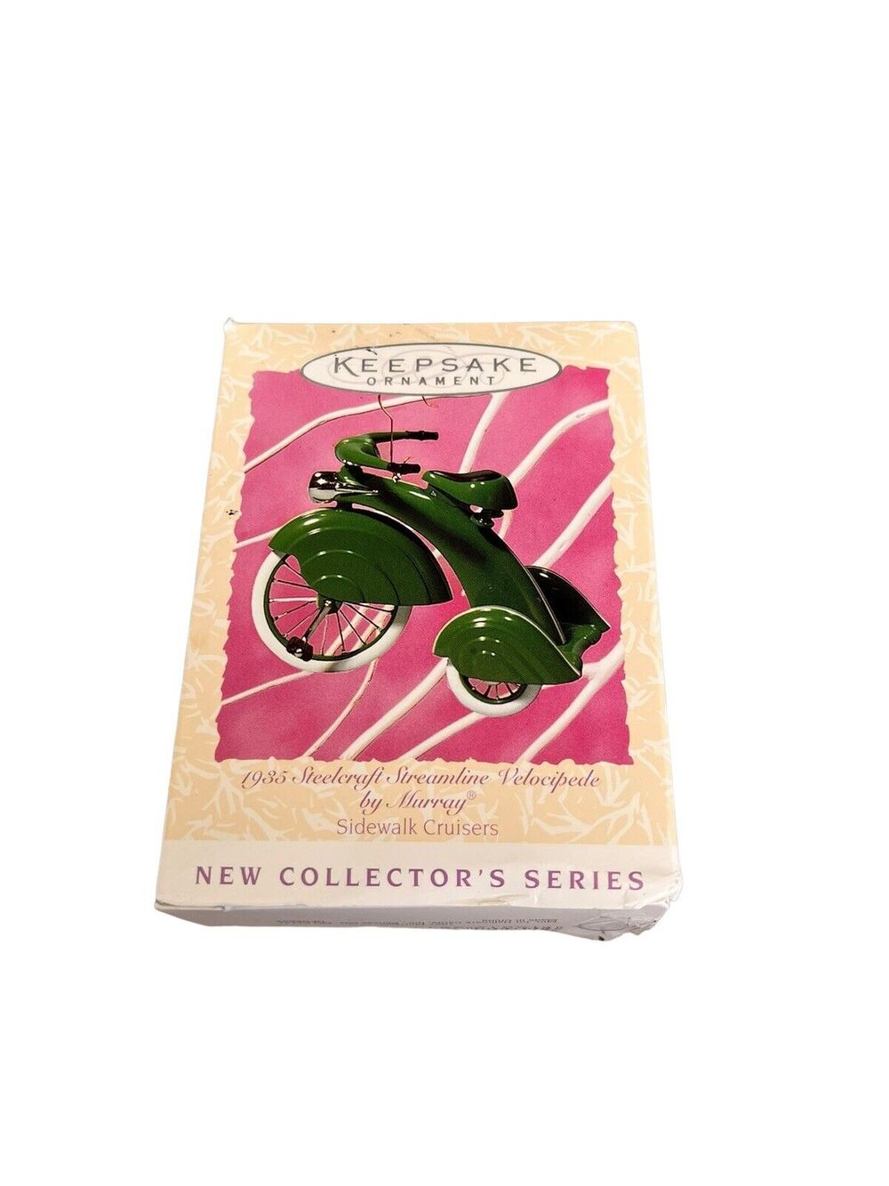 1997 Hallmark Keepsake Ornament 1935 Steelcraft Streamline Velocipede By Murray